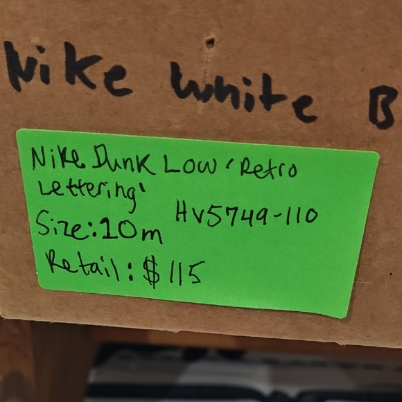 Nike Dunk Low 'Retro Lettering' - Picture 9 of 9